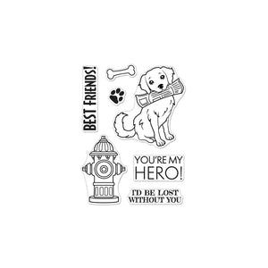 Hero Greetings You're My Hero Clear Stamp Set