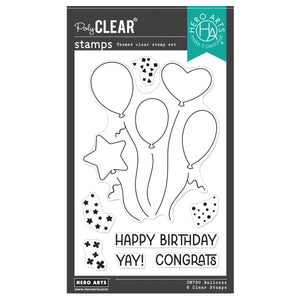 Balloons Clear Stamp Set