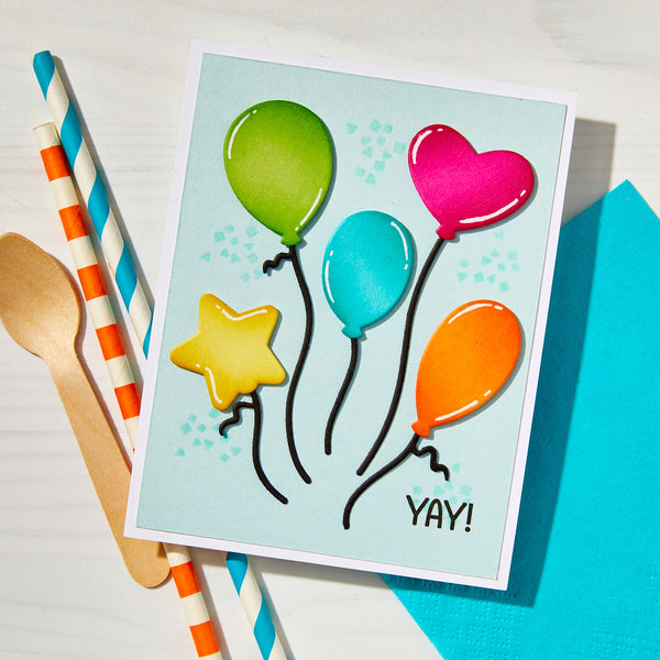Balloons Clear Stamp Set