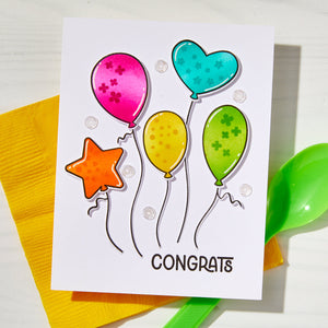 Balloons Clear Stamp Set