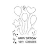Balloons Clear Stamp Set