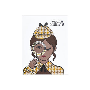 Hero Arts Miss Detective Stamp Set