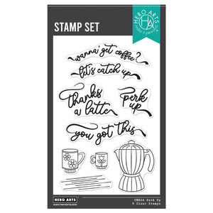 Hero Arts Perk Up Clear Stamp Set