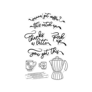 Hero Arts Perk Up Clear Stamp Set