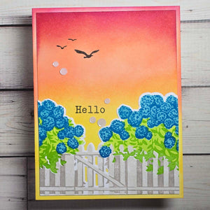 Coastal Blooms HeroScape Clear Stamp Set