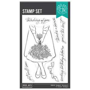 Summer Blooms Clear Stamp Set