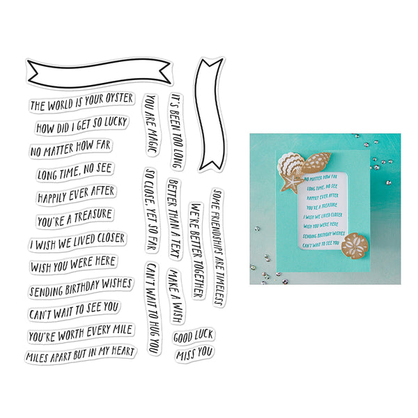 Banner Days Clear Stamp Set