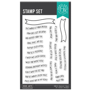 Banner Days Clear Stamp Set