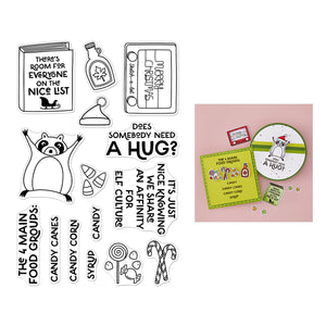 Elf Culture Clear Stamp Set from the Yule Fuel Collection