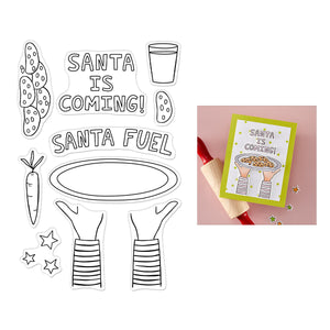 Hero Arts Santa Fuel Clear Stamp Set from the Yule Fuel Collection