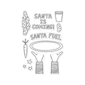 Hero Arts Santa Fuel Clear Stamp Set from the Yule Fuel Collection