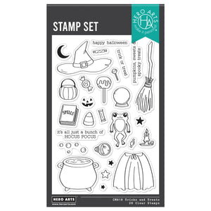 Tricks and Treats Clear Stamp Set