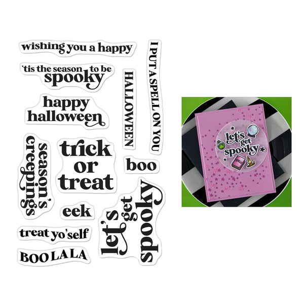 Season’s Creepings Clear Stamp Set