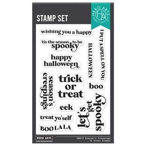 Season’s Creepings Clear Stamp Set