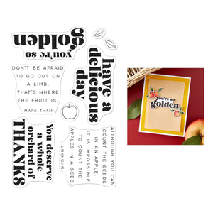 You're Golden Clear Stamp Set
