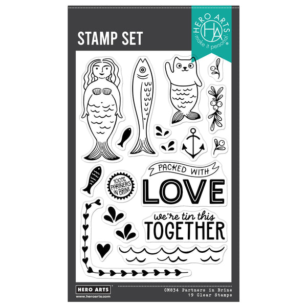 Partners In Brine Clear Stamp Set