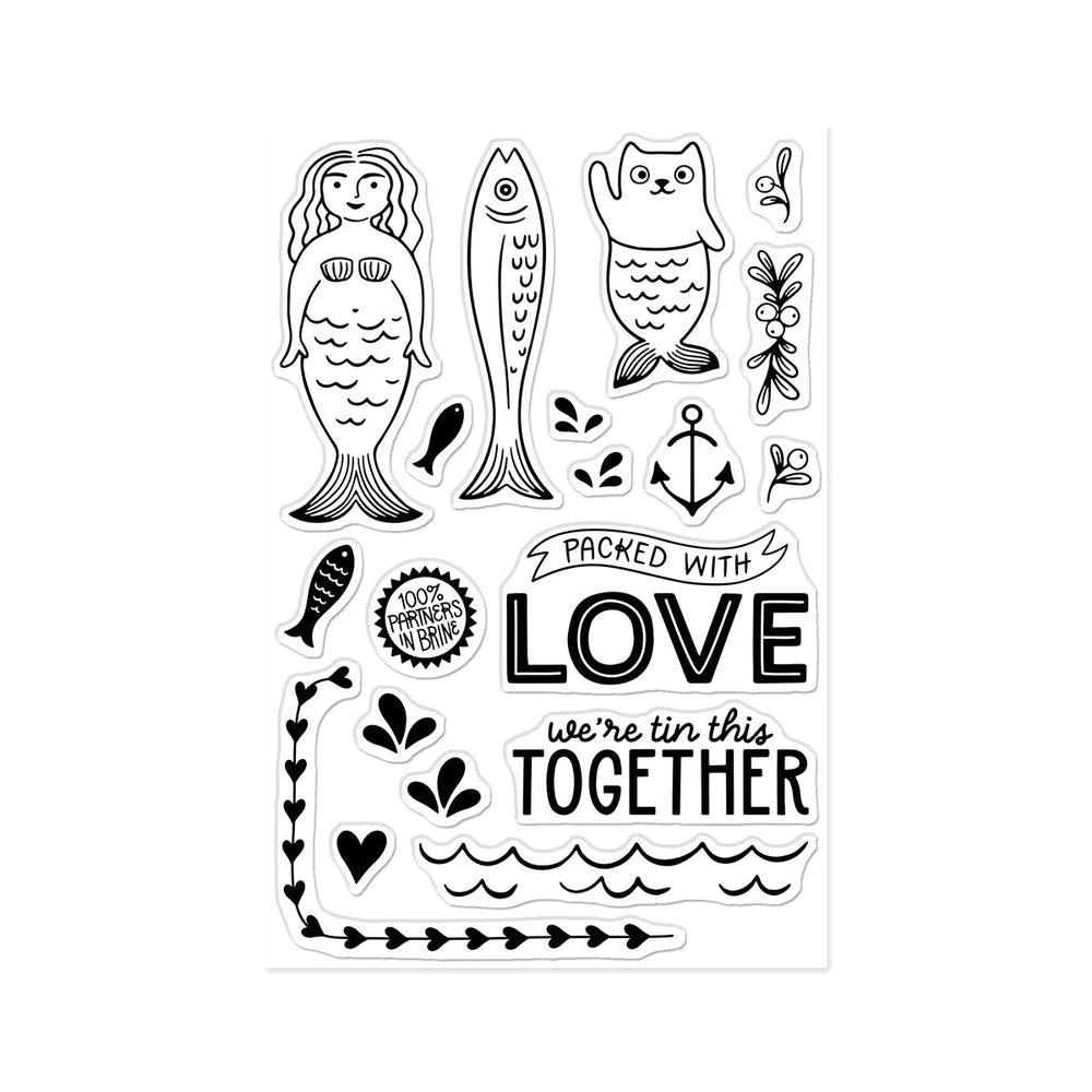 Partners In Brine Clear Stamp Set