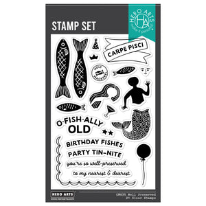 Well Preserved Clear Stamp Set