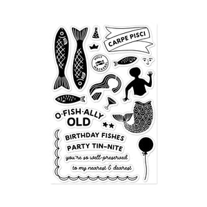 Well Preserved Clear Stamp Set