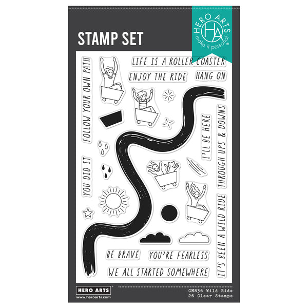 Wild Ride Clear Stamp Set