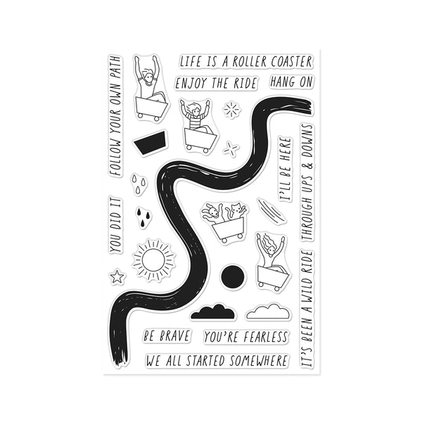 Wild Ride Clear Stamp Set