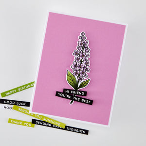 No One Lilac You Stamp & Cut Set