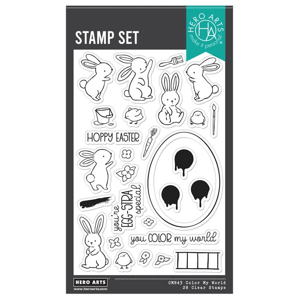 Color My World Clear Stamp Set