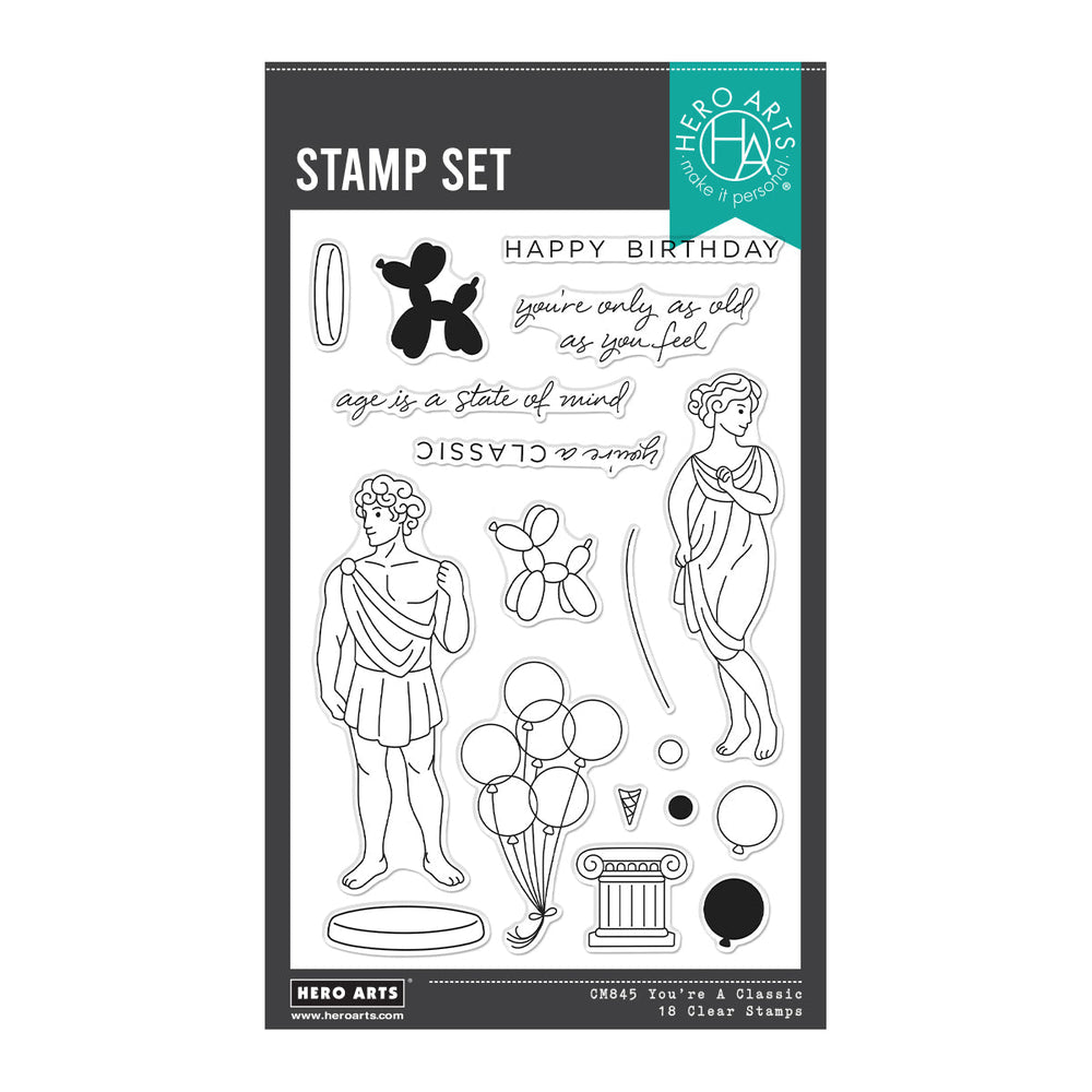 You're A Classic Clear Stamp Set
