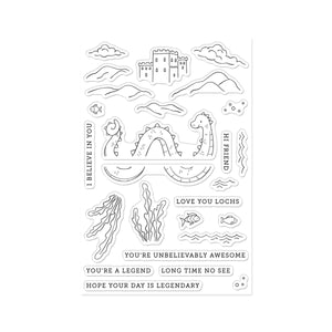 Unbelievably Awesome Clear Stamp Set