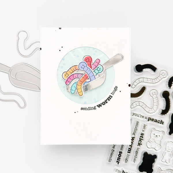Let's Stick Together Stamp Set by Carly Tee