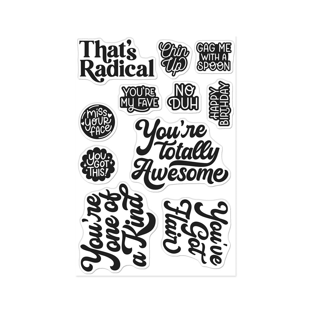 Totally Awesome Stamp Set