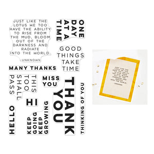 Keep Growing Stamp Set