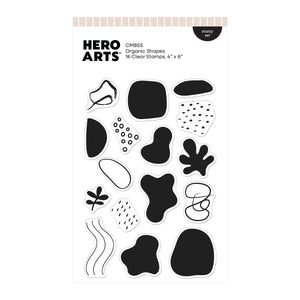 Organic Shapes Clear Stamp Set