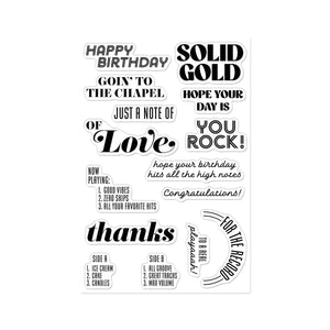 Solid Gold Stamp Set