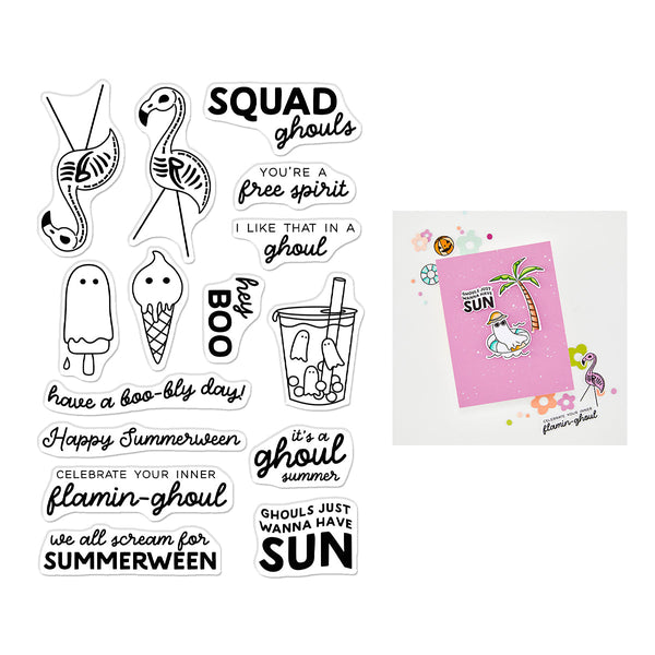Ghoul Summer Stamp Set