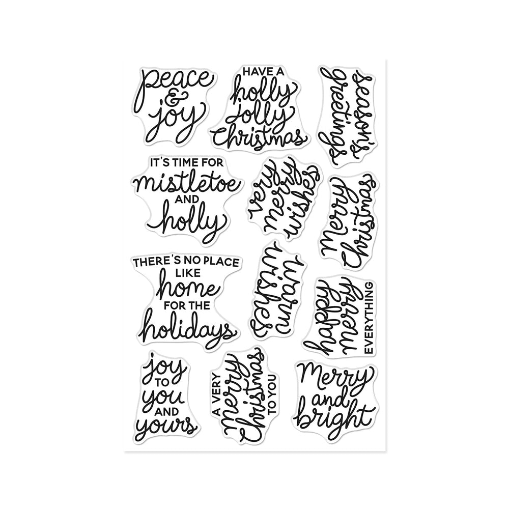 Very Merry Wishes Stamp Set