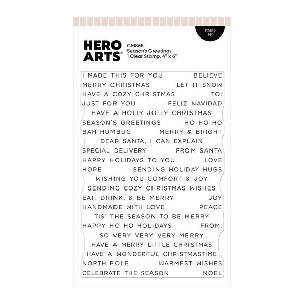 Season's Greetings Stamp Set