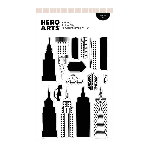 In the City Stamp Set