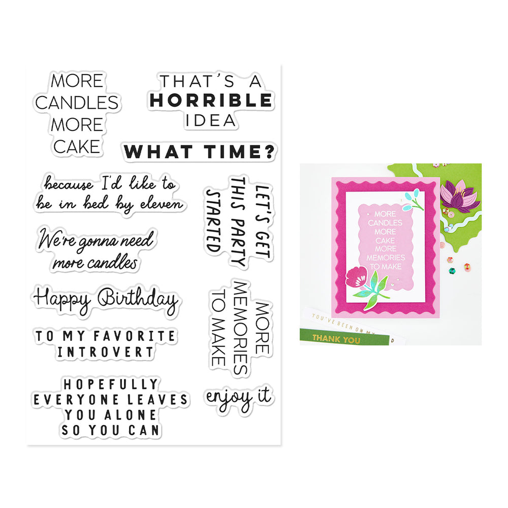 Birthdays Inside & Out Stamp Set