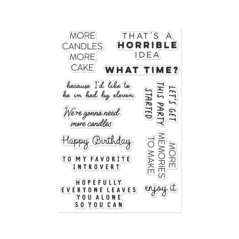 Birthdays Inside & Out Stamp Set