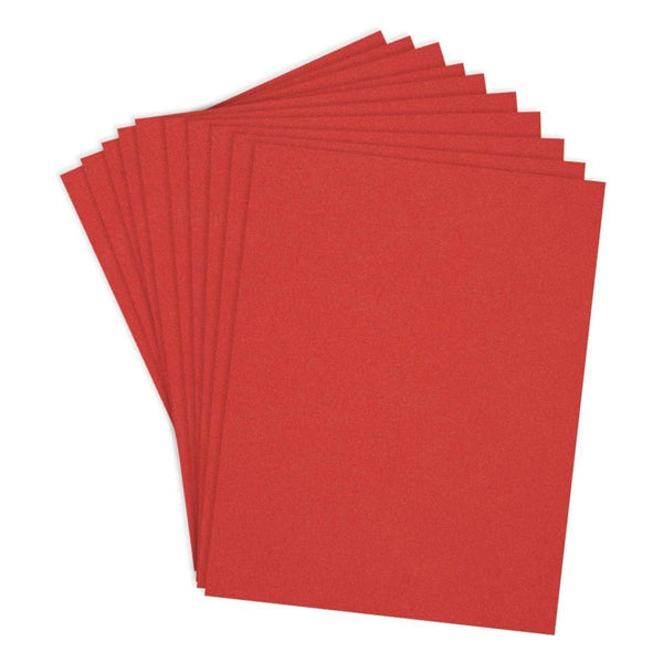Poppy ColorWheel Cardstock 8.5" x 11" - 10 Sheets