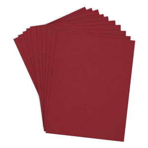 Cranberry ColorWheel Cardstock 8.5" x 11" - 10 Sheets