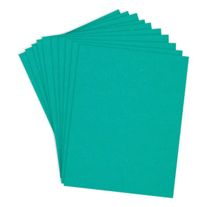 Teal Topaz ColorWheel Cardstock 8.5" x 11" - 10 Sheets