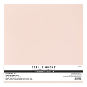 Breakfast in Bed Creative Spark ColorWheel Cardstock Assortment 12" x 12" - 10 Sheets