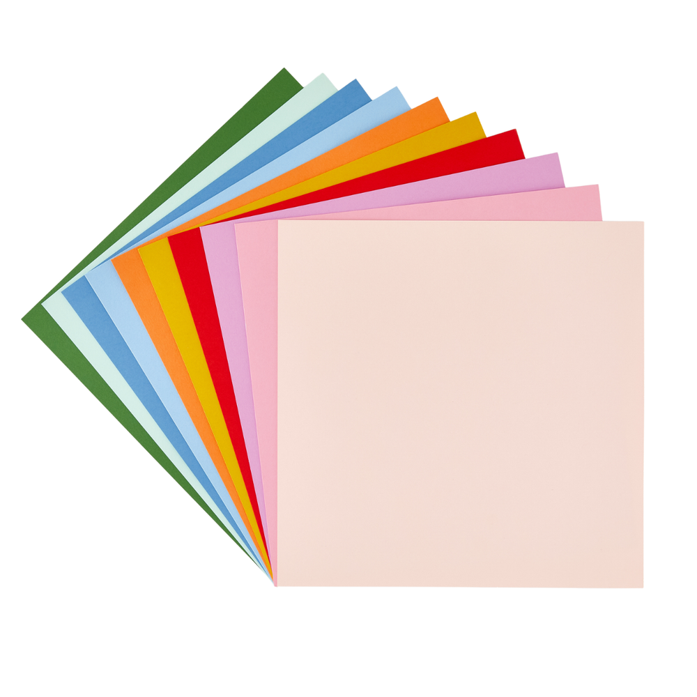 Breakfast in Bed Creative Spark ColorWheel Cardstock Assortment 12" x 12" - 10 Sheets