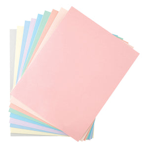 Buttons & Keepsakes ColorWheel Cardstock Assortment 8.5" x 11" - 10 Sheets