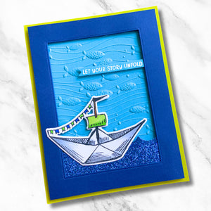 Paper Splash - Clear Stamp of the Month