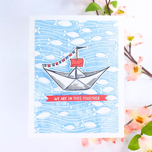 Paper Splash - Clear Stamp of the Month