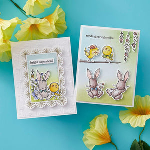 Spring Smiles -  Clear Stamp of the Month