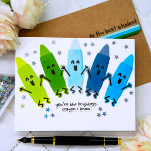 Crayon Creations -  Clear Stamp of the Month